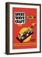 Short Wave Craft: How to Build the 804 Power Oscillator-null-Framed Art Print