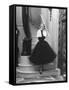 Short Wrap, Worn with Short Ball Gowns, Showing Off the Wearer's Waist-Nina Leen-Framed Stretched Canvas