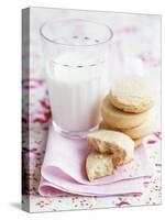 Shortbread with a Glass of Milk-Maja Smend-Stretched Canvas