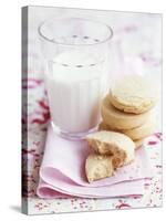 Shortbread with a Glass of Milk-Maja Smend-Stretched Canvas