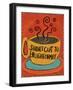 Shortcut to Enlightenment (Border)-Jennie Cooley-Framed Giclee Print