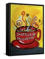 Shortcut to Enlightenment-Jennie Cooley-Framed Stretched Canvas