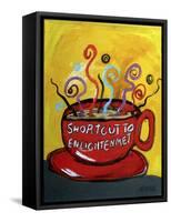 Shortcut to Enlightenment-Jennie Cooley-Framed Stretched Canvas