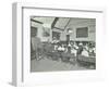 Shorthand Class for Women, Choumert Road Evening Institute, London, 1907-null-Framed Photographic Print