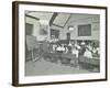 Shorthand Class for Women, Choumert Road Evening Institute, London, 1907-null-Framed Photographic Print