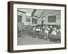 Shorthand Class for Women, Choumert Road Evening Institute, London, 1907-null-Framed Photographic Print