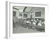 Shorthand Class for Women, Choumert Road Evening Institute, London, 1907-null-Framed Premium Photographic Print