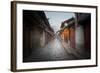 Shortly after Sunrise, Lijiang Old Town, UNESCO World Heritage Site, Lijiang, Yunnan, China, Asia-Andreas Brandl-Framed Photographic Print