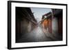 Shortly after Sunrise, Lijiang Old Town, UNESCO World Heritage Site, Lijiang, Yunnan, China, Asia-Andreas Brandl-Framed Photographic Print