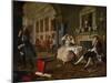 Shortly after the Wedding, from Marriage a La Mode, a Series of Six Satyrical Paintings-William Hogarth-Mounted Giclee Print