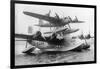 Shorts Seaplane, Dundee to South Africa, 6 October 1938-null-Framed Giclee Print