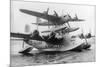 Shorts Seaplane, Dundee to South Africa, 6 October 1938-null-Mounted Giclee Print