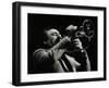 Shorty Rogers Playing the Flugelhorn, Hemel Hempstead, Hertfordshire, 1983-Denis Williams-Framed Photographic Print