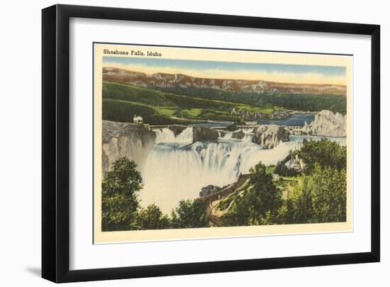 Shoshone Falls, Idaho-null-Framed Art Print