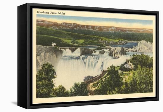 Shoshone Falls, Idaho-null-Framed Stretched Canvas