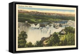 Shoshone Falls, Idaho-null-Framed Stretched Canvas