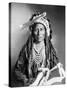 Shoshone Native American-Rose and Hopkins-Stretched Canvas