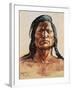 Shoshone Tribesman, 1899-Charles Marion Russell-Framed Premium Giclee Print