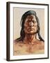 Shoshone Tribesman, 1899-Charles Marion Russell-Framed Premium Giclee Print