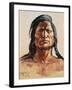 Shoshone Tribesman, 1899-Charles Marion Russell-Framed Premium Giclee Print