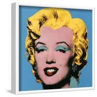 Shot Blue Marilyn, 1964-Andy Warhol-Framed Art Print