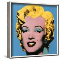 Shot Blue Marilyn, 1964-Andy Warhol-Framed Art Print