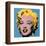 Shot Blue Marilyn, 1964-Andy Warhol-Framed Art Print