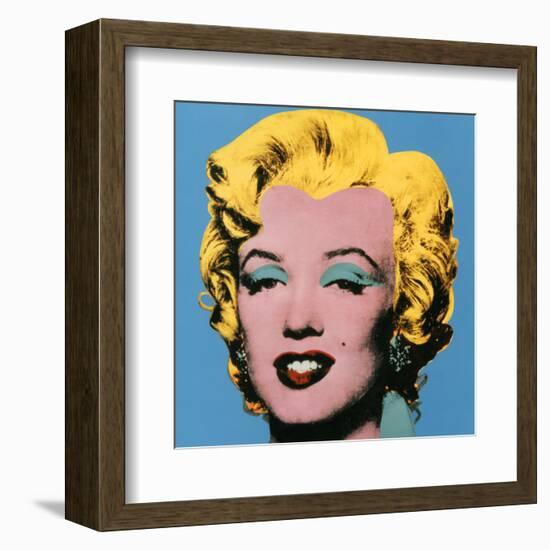 Shot Blue Marilyn, 1964-Andy Warhol-Framed Art Print