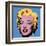 Shot Blue Marilyn, 1964-Andy Warhol-Framed Art Print