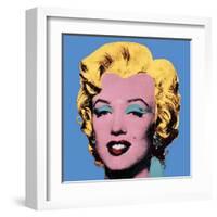 Shot Blue Marilyn, 1964-Andy Warhol-Framed Art Print