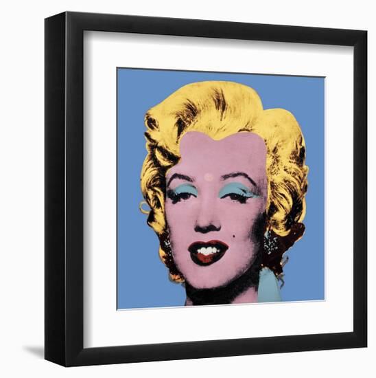 Shot Blue Marilyn, c.1964-Andy Warhol-Framed Giclee Print