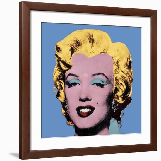 Shot Blue Marilyn, c.1964-Andy Warhol-Framed Giclee Print