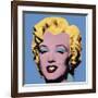 Shot Blue Marilyn, c.1964-Andy Warhol-Framed Giclee Print