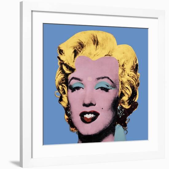 Shot Blue Marilyn, c.1964-Andy Warhol-Framed Giclee Print