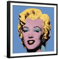 Shot Blue Marilyn, c.1964-Andy Warhol-Framed Giclee Print