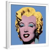 Shot Blue Marilyn, c.1964-Andy Warhol-Framed Giclee Print