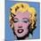 Shot Blue Marilyn, c.1964-Andy Warhol-Mounted Giclee Print