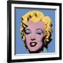 Shot Blue Marilyn, c.1964-Andy Warhol-Framed Giclee Print