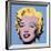 Shot Light Blue Marilyn, 1964-Andy Warhol-Framed Art Print