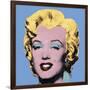 Shot Light Blue Marilyn, 1964-Andy Warhol-Framed Art Print