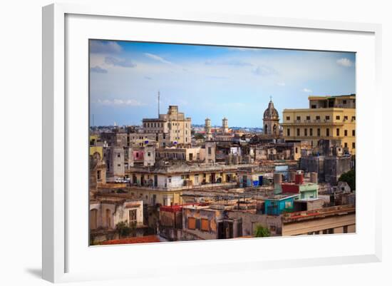 Shot of Old Havana City, Cuba-Andrey Armyagov-Framed Photographic Print