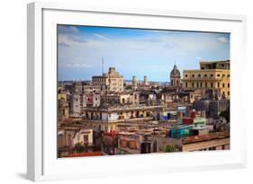 Shot of Old Havana City, Cuba-Andrey Armyagov-Framed Photographic Print
