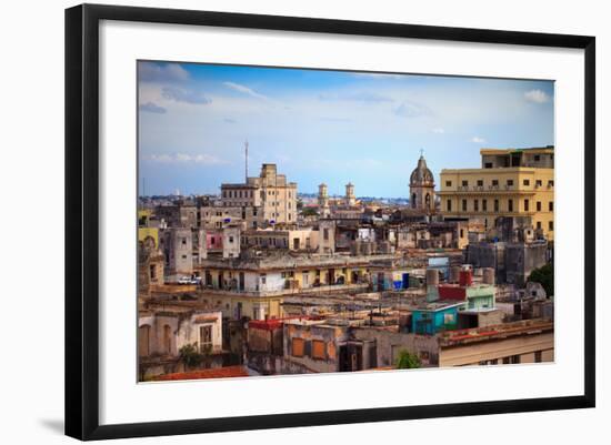 Shot of Old Havana City, Cuba-Andrey Armyagov-Framed Photographic Print