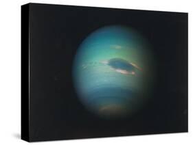 Shot of Planet Neptune Produced from Images Taken Through Spacecraft Voyager Ii's Wide-Angle Camera-null-Stretched Canvas