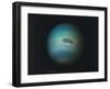 Shot of Planet Neptune Produced from Images Taken Through Spacecraft Voyager Ii's Wide-Angle Camera-null-Framed Photographic Print