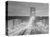 Shot of the George Washington Bridge-null-Stretched Canvas