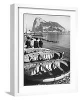 Shot of the Rock of Gibraltar-Ralph Crane-Framed Photographic Print