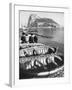 Shot of the Rock of Gibraltar-Ralph Crane-Framed Photographic Print