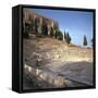 Shot of the Theatre of Dionysus in Athens, 5th Century Bc-CM Dixon-Framed Stretched Canvas