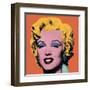 Shot Orange Marilyn, 1964-Andy Warhol-Framed Art Print